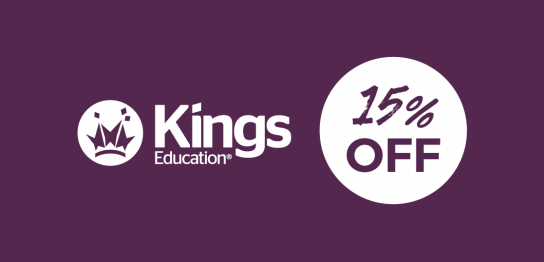 進学に強い語学学校キングス（Kings）最大25%OFFの夏限定キャンペーン！9/30まで！
