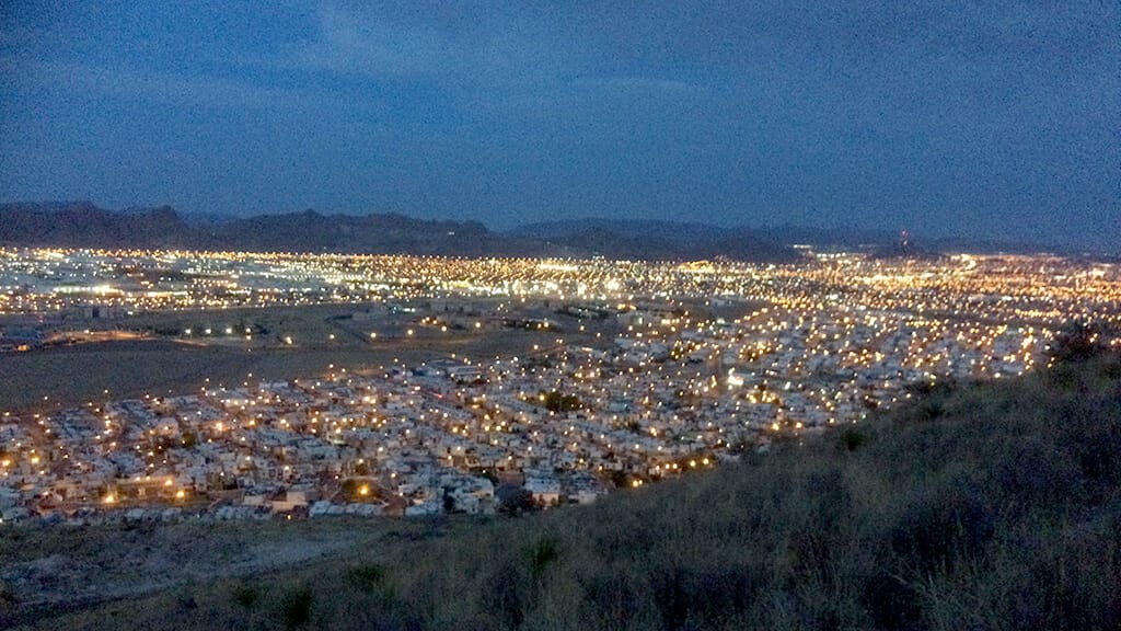 メキシコの夜景