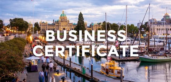 カナダのイギリス？ビクトリアにある大学でBusiness Certificateを取得！期間はたったの12週間！