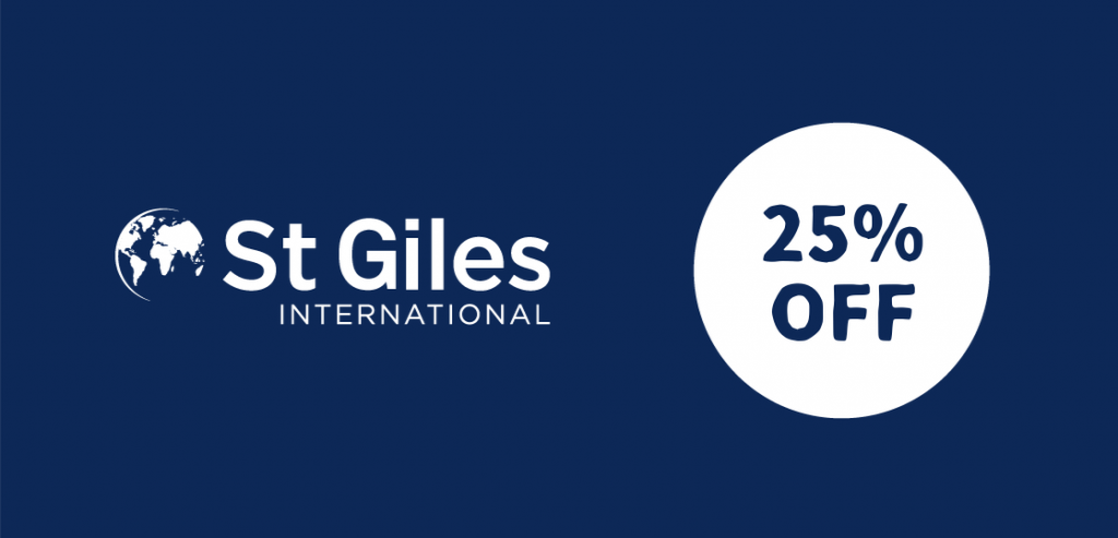 語学学校St.Gilesキャンペーン、コース費用が最大25%オフ
