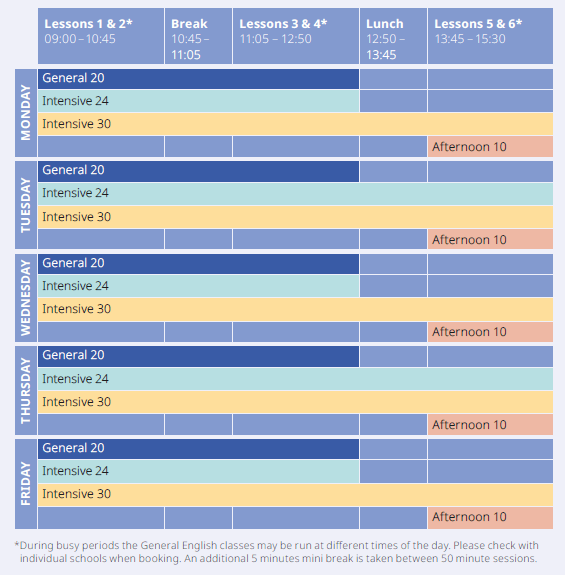 schedule