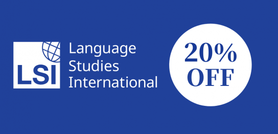 語学学校LSI（Language Studies Internaitonal）のキャンペーン、コース費用最大20%オフ