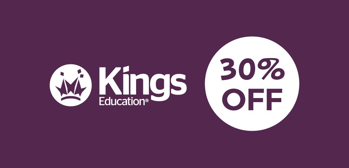 語学学校Kings Englishキャンペーン、コース費用が最大30%オフ