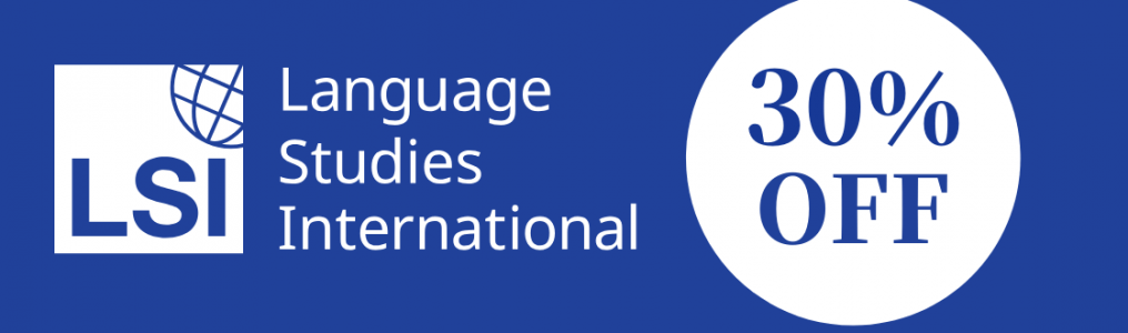 語学学校LSI（Language Studies Internaitonal）のキャンペーン、コース費用最大30%オフ
